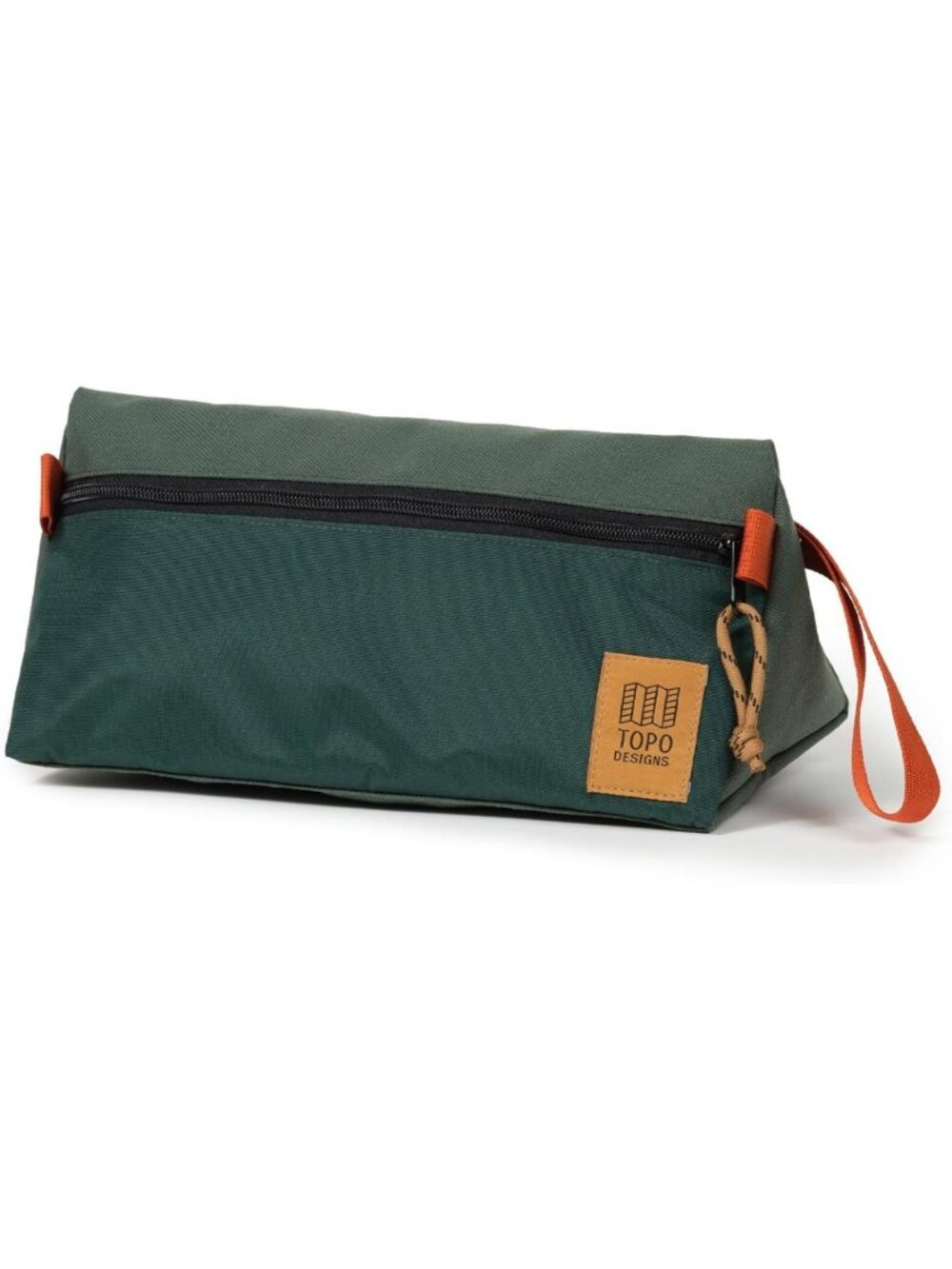 Stylish Travel Toiletry Bag | Compact Dopp Kit for Men & Women | Forest Green